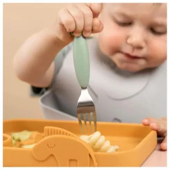 Enfant Done by deer Vaisselle Enfant*Cous Easy-grip Deer friends |