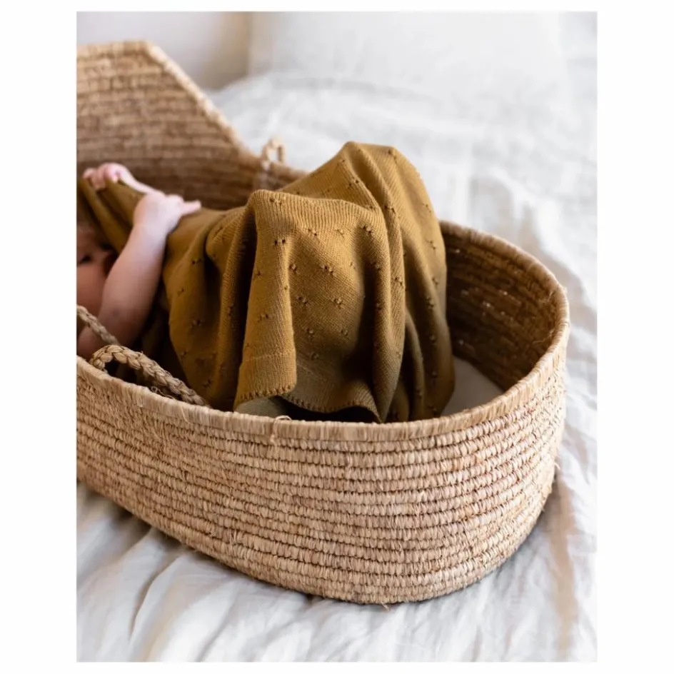 Hvid Couvertures Et Plaids|Linge De Lit Bébé*Couverture Bibi Laine Mérinos |