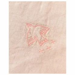 Hot Nobodinoz Couverture doublée - Lin Français | Rose pâle