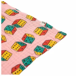 Outlet Bobo Choses Couverture Dés Gaze de Coton Bio | Rose