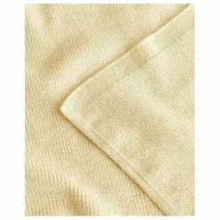 Discount Hvid Couverture Felix Laine Mérinos | Jaune pâle