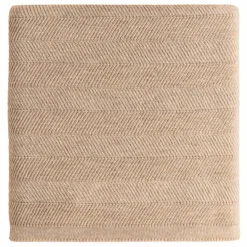 Hot Hvid Couverture Freddie Laine Mérinos | Sable