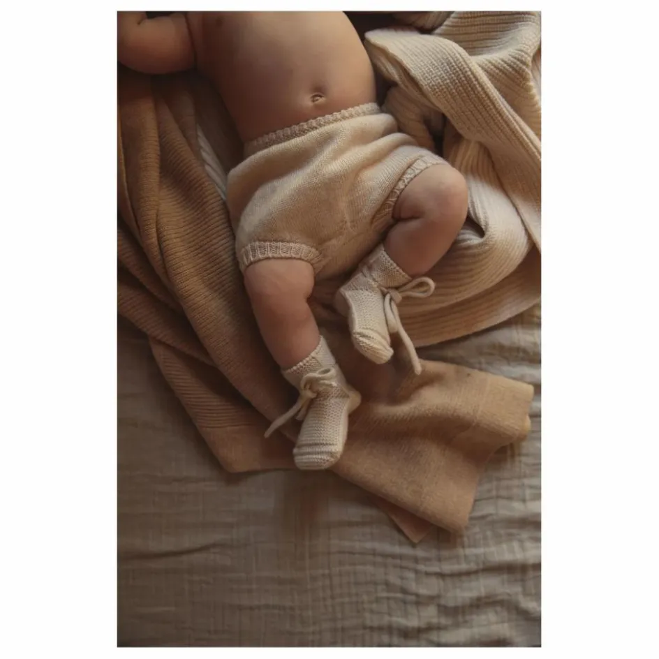 New Hvid Couverture Gust Laine Mérinos | Sable