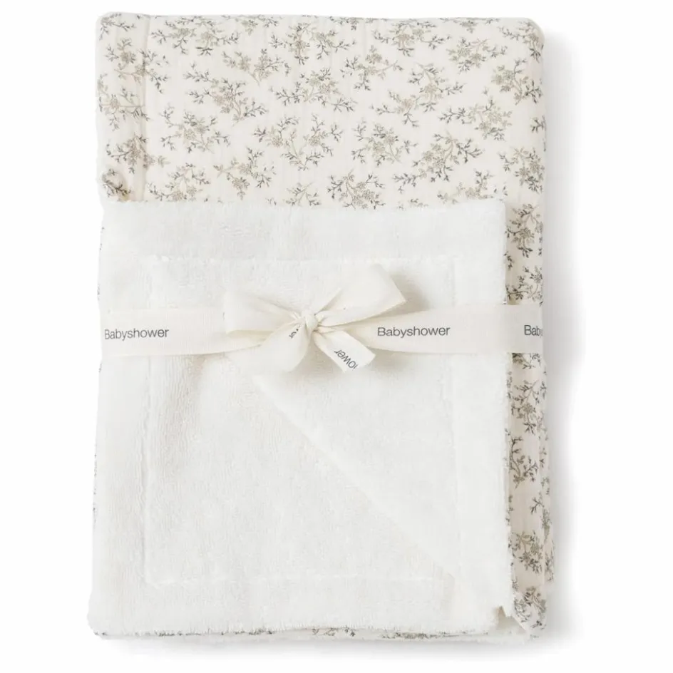 Clearance Babyshower Couverture mi-saison Miley | Ecru