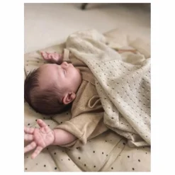 Sale Couverture Pointelle Cachemire Bio | Couvertures Et Plaids|Cadeau De Naissance