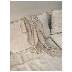 Sale Couverture Pointelle Cachemire Bio | Couvertures Et Plaids|Cadeau De Naissance
