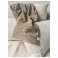 Discount My Little Freckle Couverture Pointelle Cachemire Bio | Camel