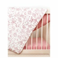 Outlet Tartine et Chocolat Couverture Toile de Jouy | Rose pêche