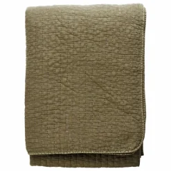 Hot Madam Stoltz Couvre-lit matelassé en coton | Vert