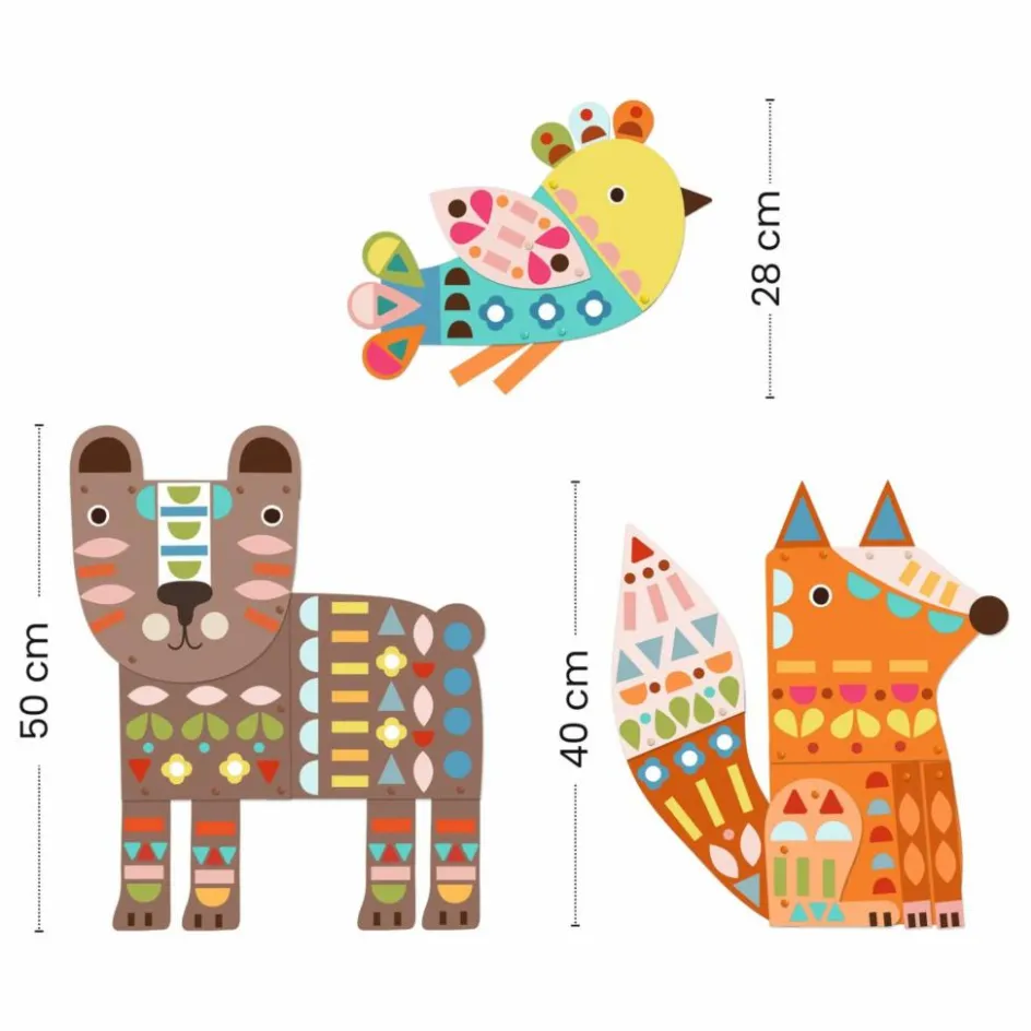 Djeco Loisirs Créatifs*Créer avec du papier Animaux géants