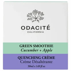 Odacité Crème hydratante désaltérante Green Smoothie - 50 ml Non teinté