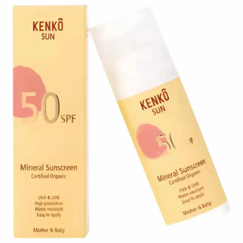 Outlet Kenkô Crème Solaire bébé et enfant SPF 50 - 50ml Non teinté