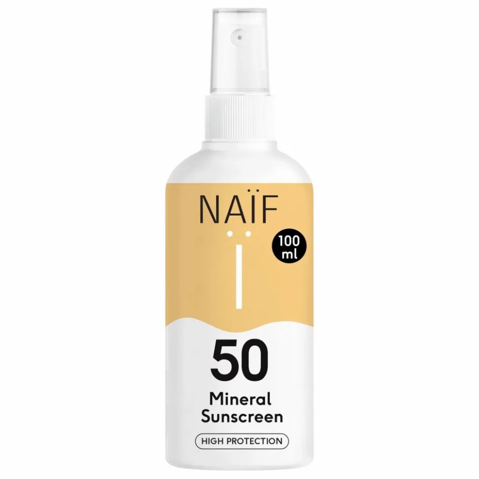 Homme/Femme Naïf Natural Skincare Soins Du Visage|Soins, Wellness*Crème solaire en spray SPF50 - 100 ml