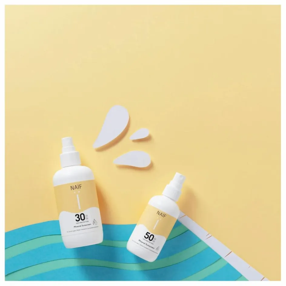Homme/Femme Naïf Natural Skincare Soins Du Visage|Soins, Wellness*Crème solaire en spray SPF50 - 100 ml