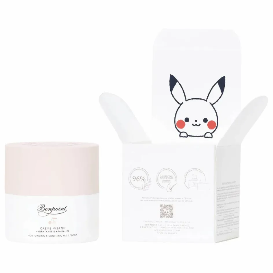 Clearance Bonpoint Crème visage hydratante Airless Pokémon - 50 ml Non teinté