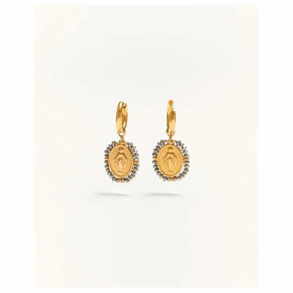 Palas Créoles Santa ||Femme Boucles D'Oreilles
