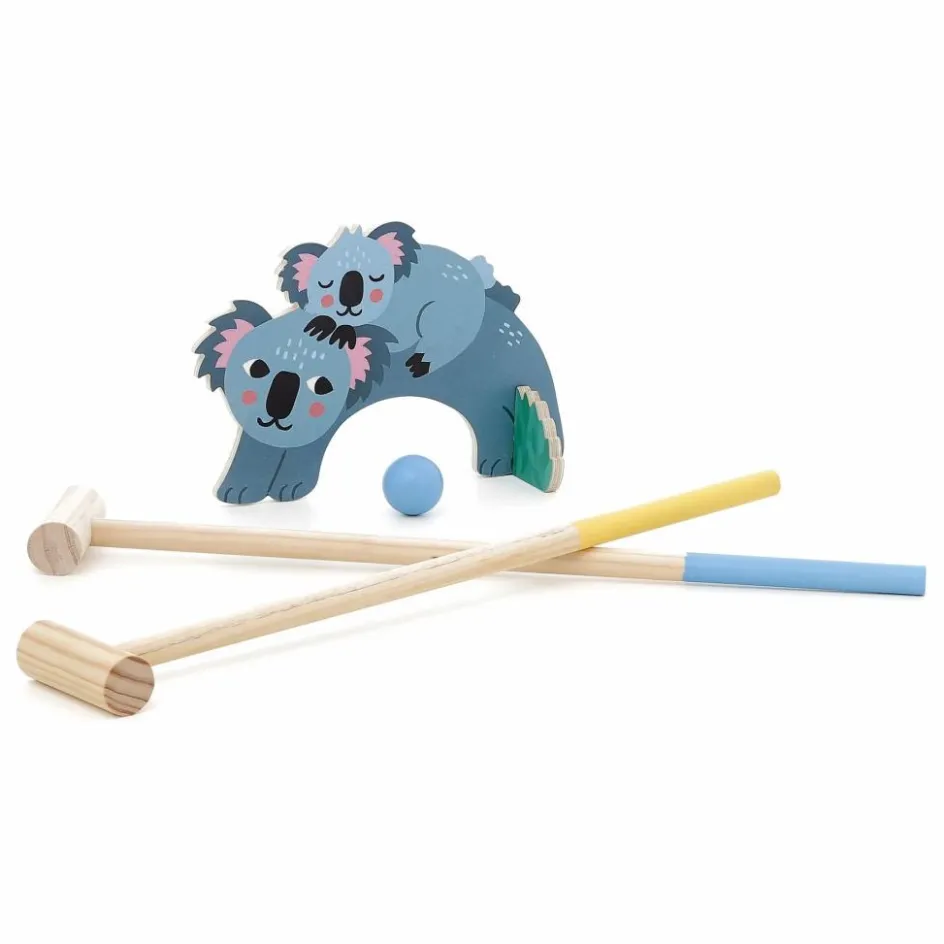 New Vilac Croquet en bois Petit Safari Multicolore