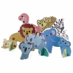 New Vilac Croquet en bois Petit Safari Multicolore