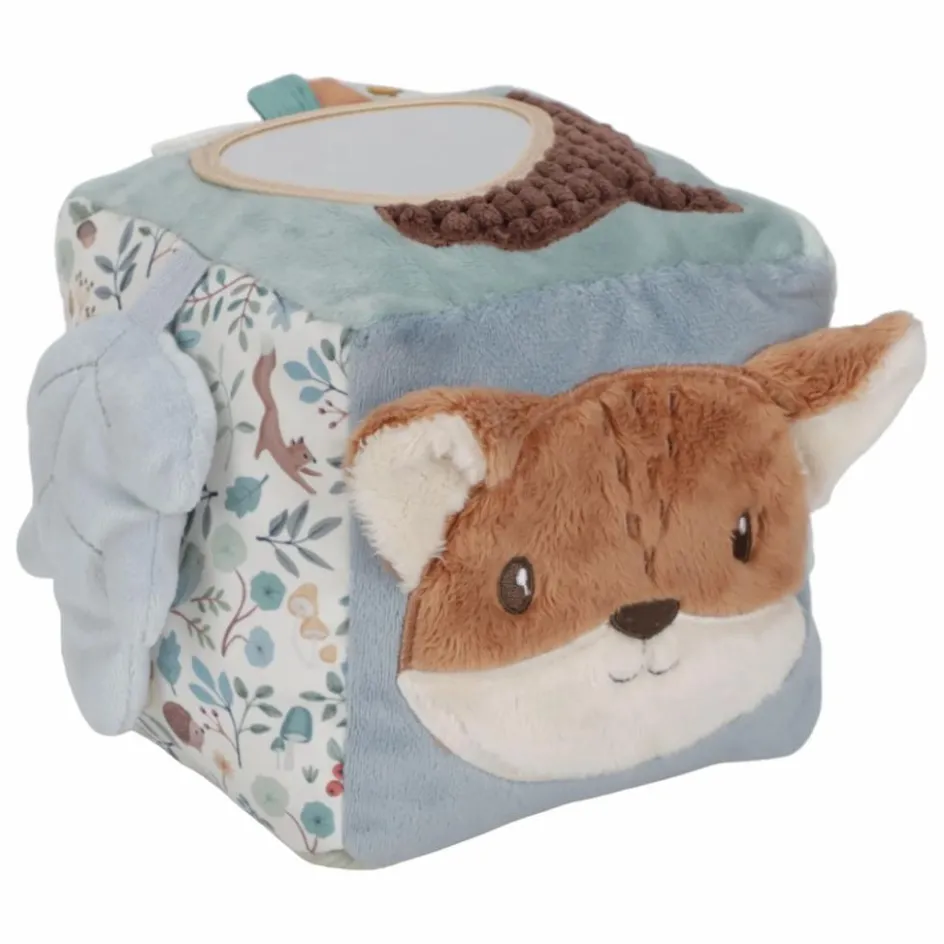 Outlet Little Dutch Cube d'activités soft - Forest Friends Multicolore