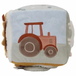 New Little Dutch Cube d'activités soft - Little Farm Multicolore