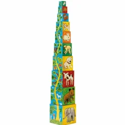 Djeco Cube Mes Amis| Jouets D'Éveil|Jouets D'Éveil