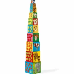 Djeco Cube Mes Amis| Jouets D'Éveil|Jouets D'Éveil