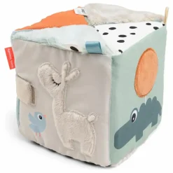 Done by deer Cube sensoriel Deer Friends| Jouets D'Éveil|Jouets D'Éveil