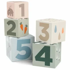 Sale Done by deer Cubes à empiler Deer Friends Multicolore