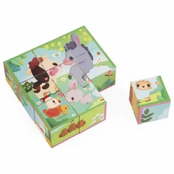 Online Cubes animaux de la ferme Jouets D'Éveil|Jouets D'Éveil
