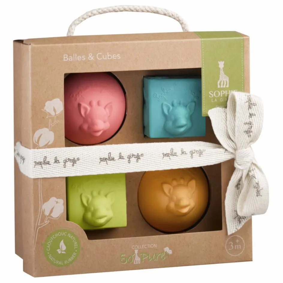 Online Vulli Cubes et balles Sophie la girafe - Set de 4 Multicolore
