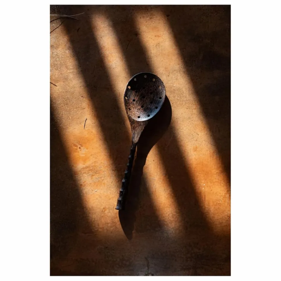 Woodmata Cuillère écumoir en bois de cocotier || Art De La Table