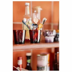 HKliving Art De La Table*Cuillères en grès - Set de 4