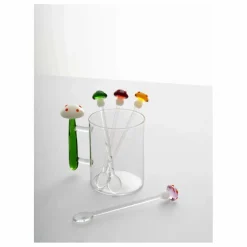 Ichendorf Milano Cuillères en verre Mushroom - Set de 2 || Art De La Table