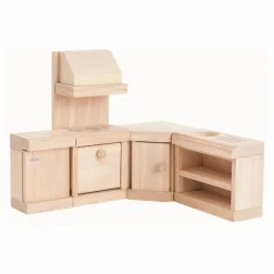 Hot Plan Toys Cuisine en bois Naturel