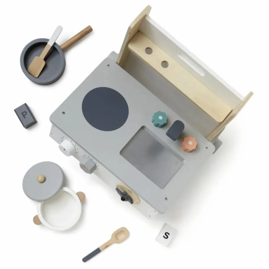 Discount Kid's Concept Cuisinière en bois Blanc