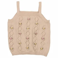 the new society Débardeur Ambrose Pointelle Coton Bio || Blouses, T-Shirts