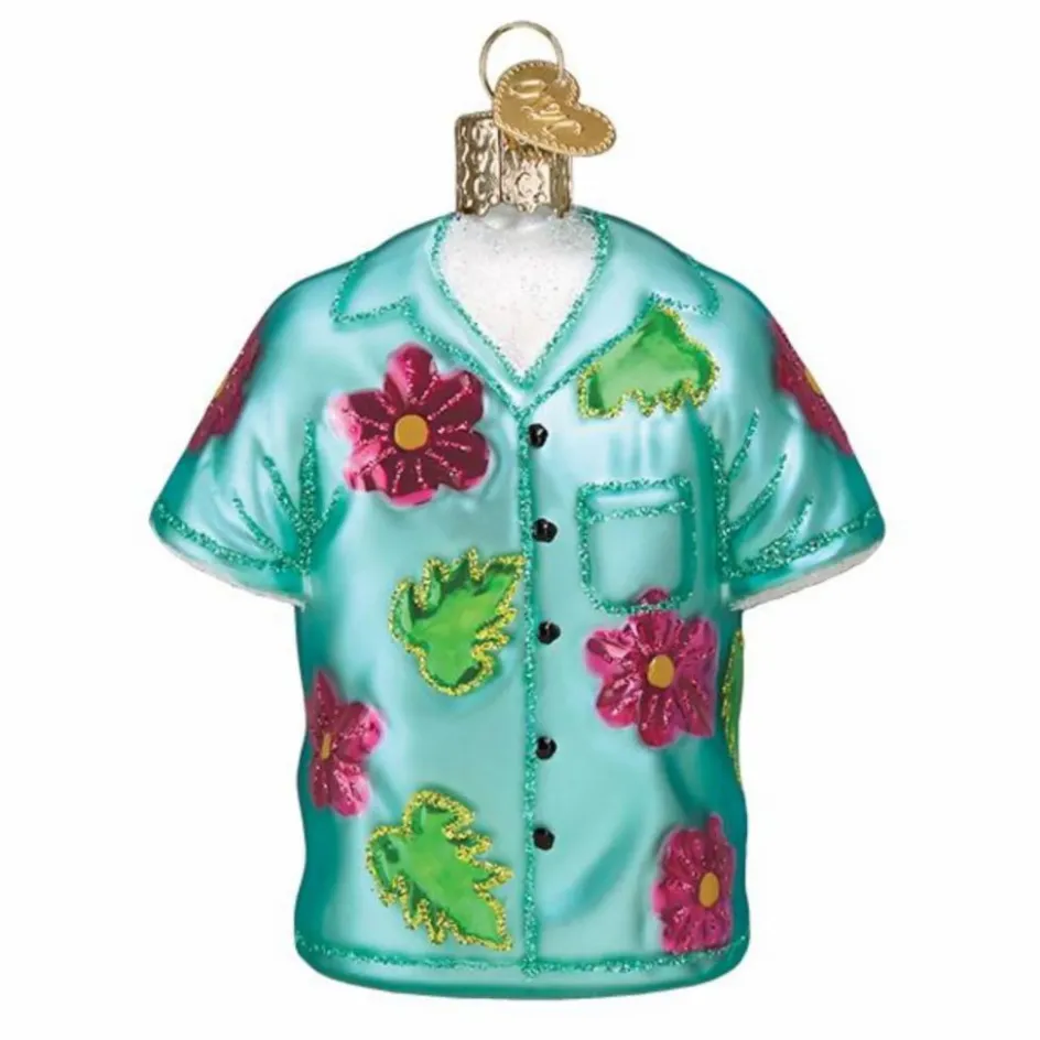 Old World Christmas Décoration de Noël T-shirt Hawaïen|Enfant Décoration De Fête