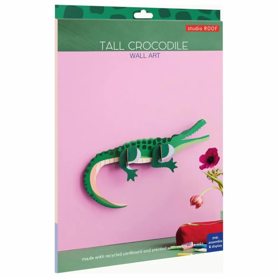 Studio Roof Décoration murale Crocodile ||Enfant Décoration Murale|Déco Murale Enfant