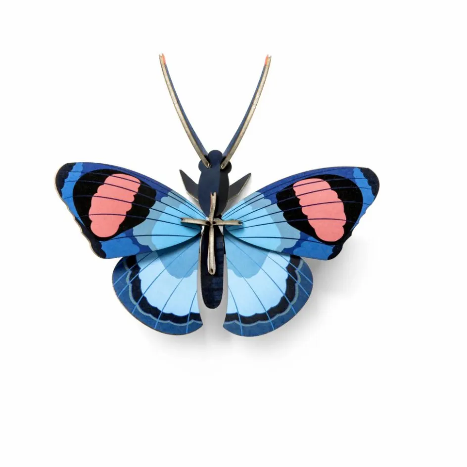 Hot Studio Roof Décoration murale Papillon paon Multicolore