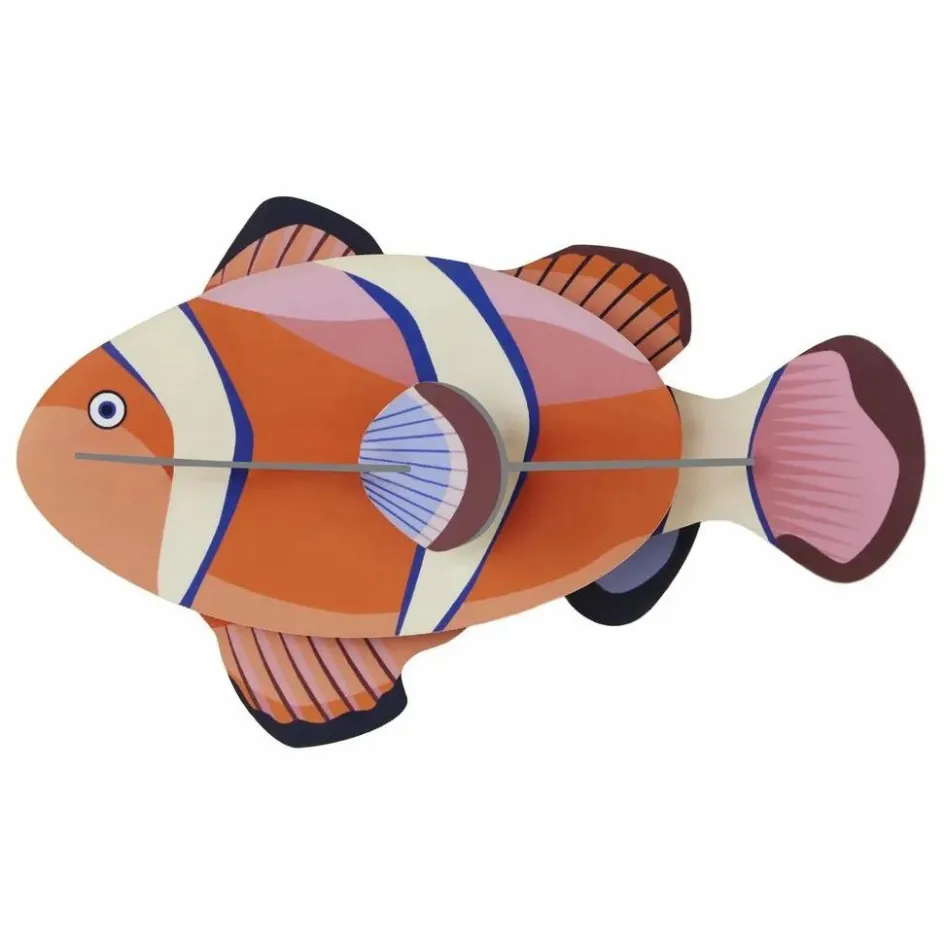 Discount Studio Roof Décoration murale Poisson Clown | Orange