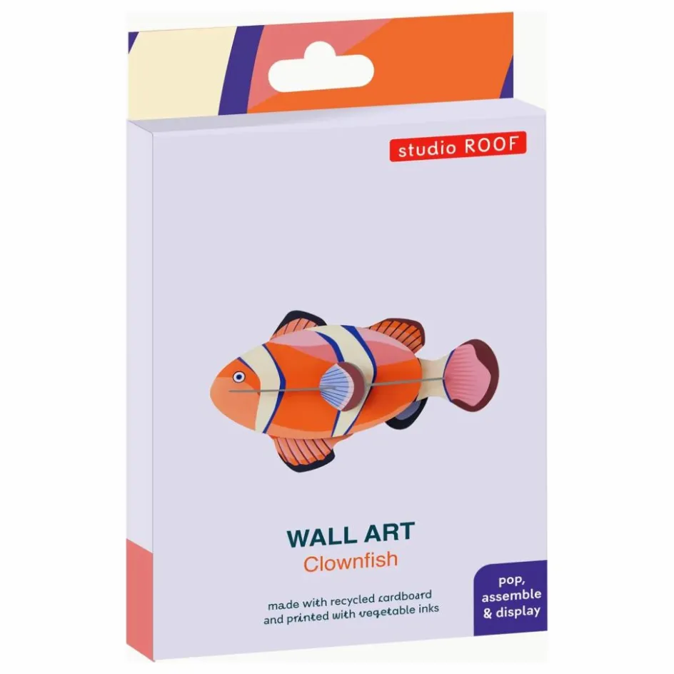 Discount Studio Roof Décoration murale Poisson Clown | Orange