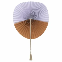 Sale Broste Copenhagen Décoration murale éventail Saba en papier Multicolore