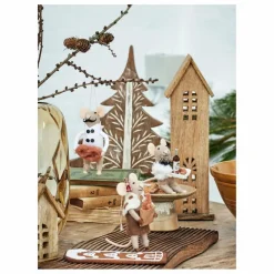 Outlet Décoration souris à suspendre en laine Peo - Set de 3 | Enfant Décoration De Fête