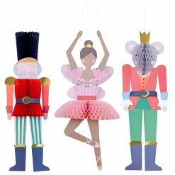 Enfant Meri Meri Décoration De Fête*Décorations géantes à suspendre Casse Noisette - Lot de 3