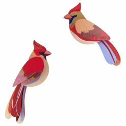 Studio Roof Décorations murales Cardinals - Set de 2 ||Enfant Décoration Murale|Déco Murale Enfant