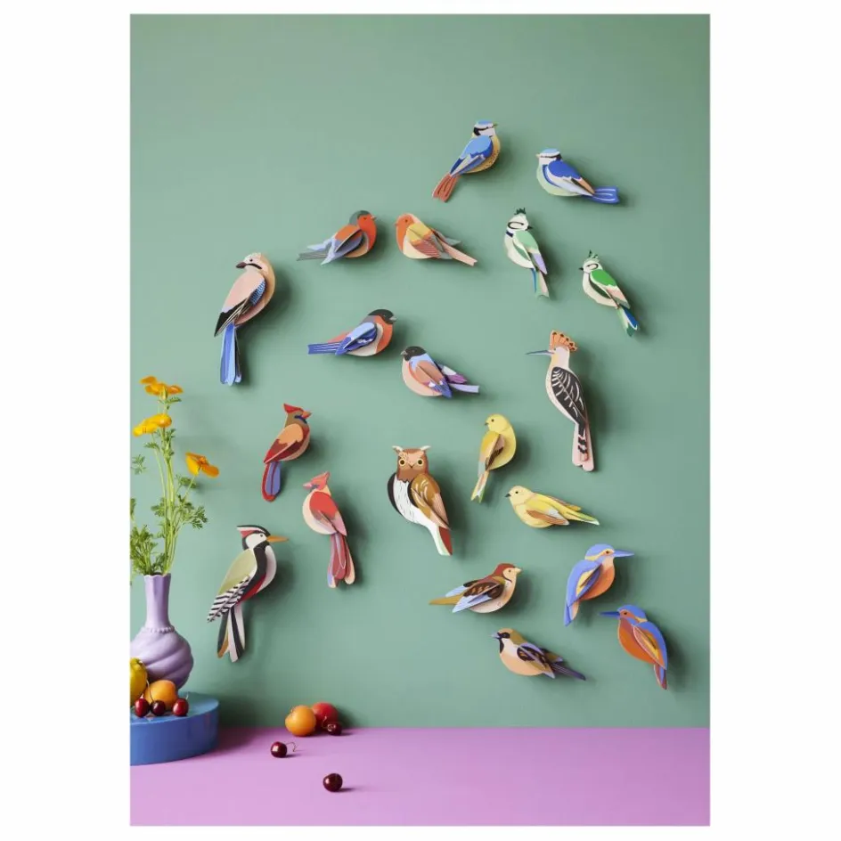 Studio Roof Décorations murales Cardinals - Set de 2 ||Enfant Décoration Murale|Déco Murale Enfant
