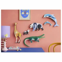 Hot Décorations murales Dauphins - Set de 2 | Enfant Décoration Murale|Déco Murale Enfant