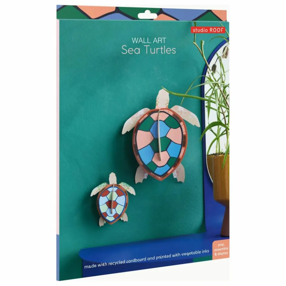 Enfant Studio Roof Décoration Murale|Déco Murale Enfant*Décorations murales Tortues - Set de 2