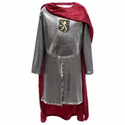 Hot Great Pretenders Déguisement de chevalier avec sa cape | Argenté