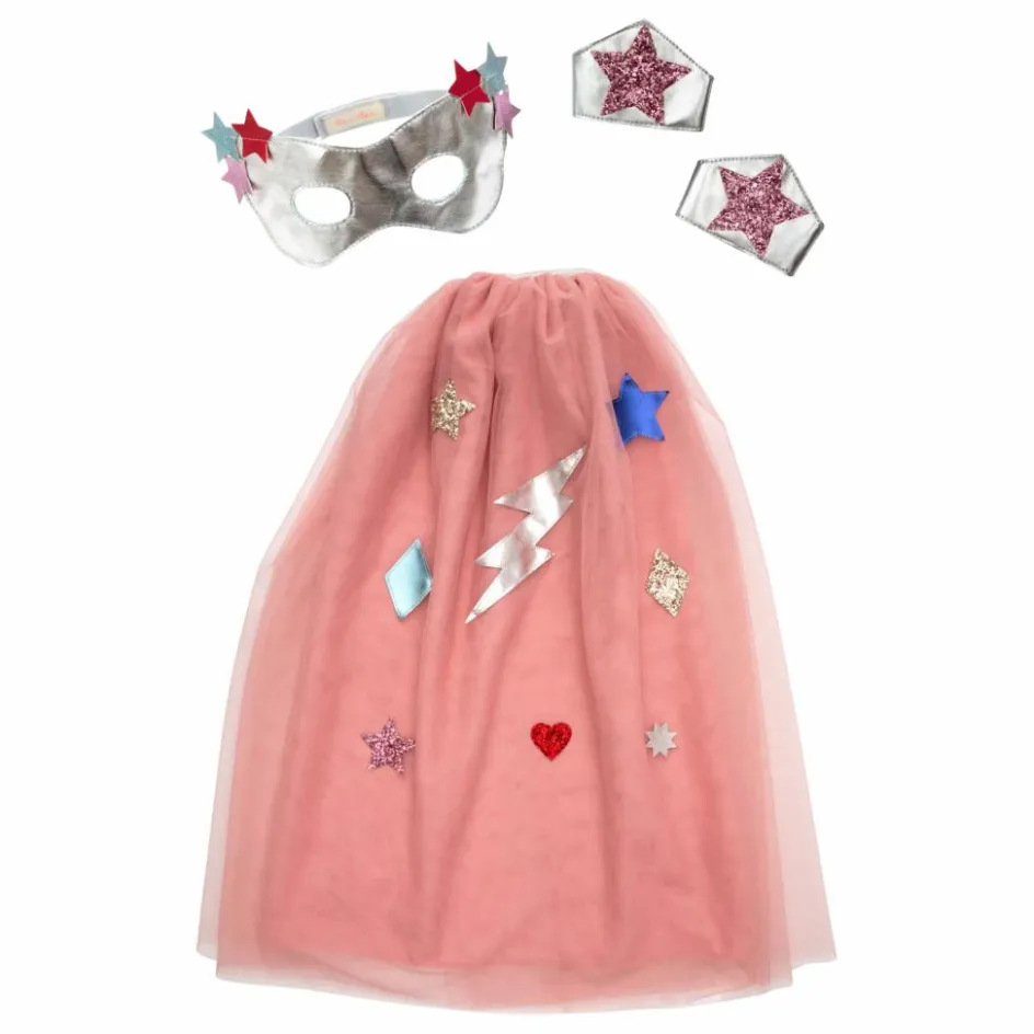 Outlet Meri Meri Déguisement Super-héroïne | Rose